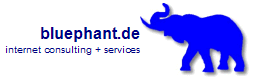 bluephant.de - homepage